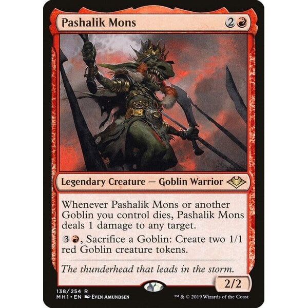 Magic: The Gathering Pashalik Mons (138) Lightly Played