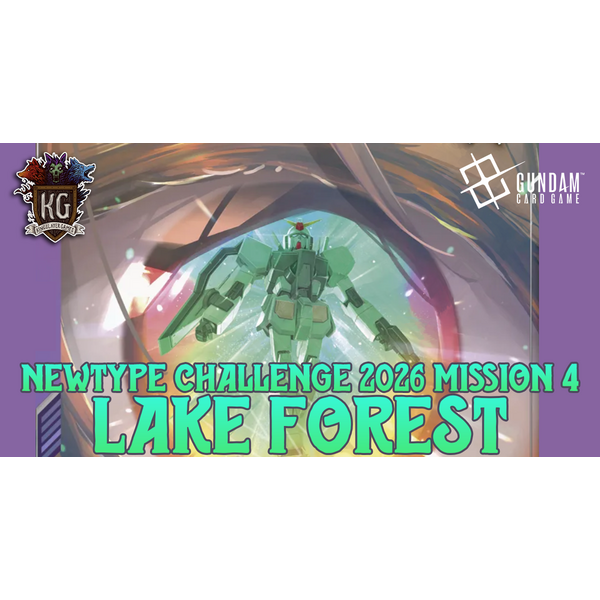 Bandai 8/02/26 Lake Forest Gundam Newtype Challenge 2026 Mission 4 Sunday 12 PM