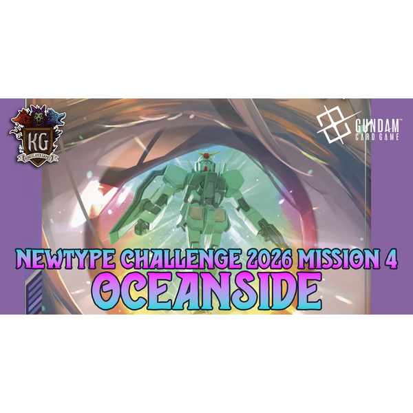 Bandai 8/04/26 Oceanside Gundam Newtype Challenge 2026 Mission 4 Tuesday 630 PM