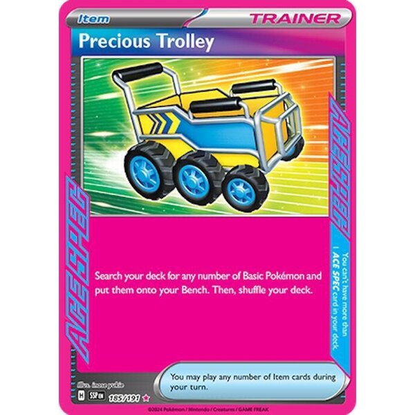 Pokemon Precious Trolley (185) Lightly Played Holofoil