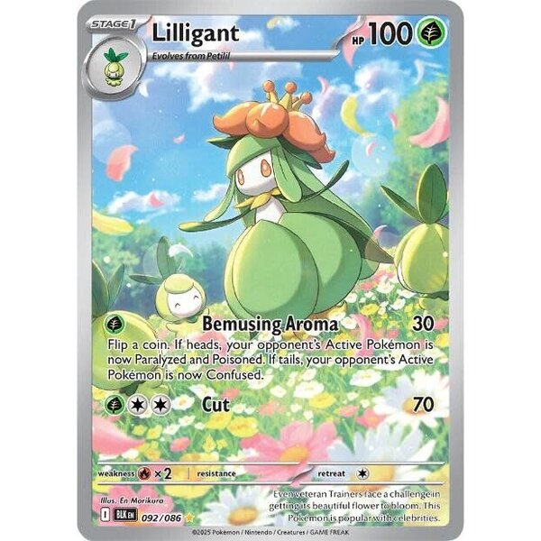 Pokemon Lilligant (092) Lightly Played Holofoil