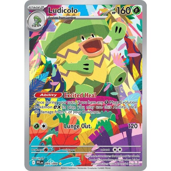 Pokemon Ludicolo (095) Lightly Played Holofoil