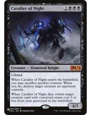 Magic: The Gathering Cavalier of Night (094) Lightly Played