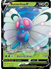 Pokemon Butterfree V (001) Lightly Played Holofoil