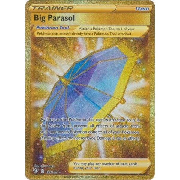 Pokemon Big Parasol (Secret) (199) Lightly Played Holofoil