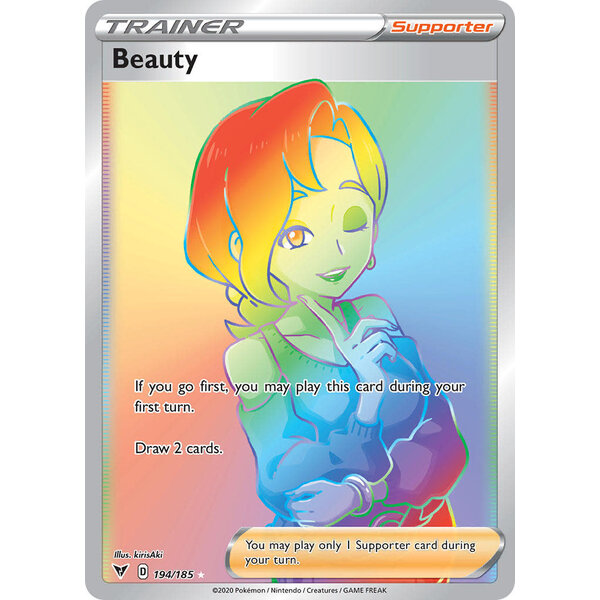 Pokemon Beauty (Secret) (194) Lightly Played Holofoil
