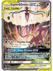 Pokemon Espeon & Deoxys GX (SM240) Lightly Played Holofoil