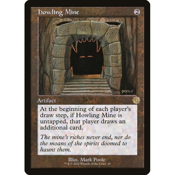 Magic: The Gathering Howling Mine (020) Lightly Played