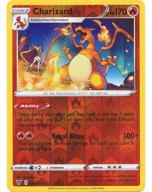 Pokemon Charizard (025) Lightly Played Reverse Holofoil