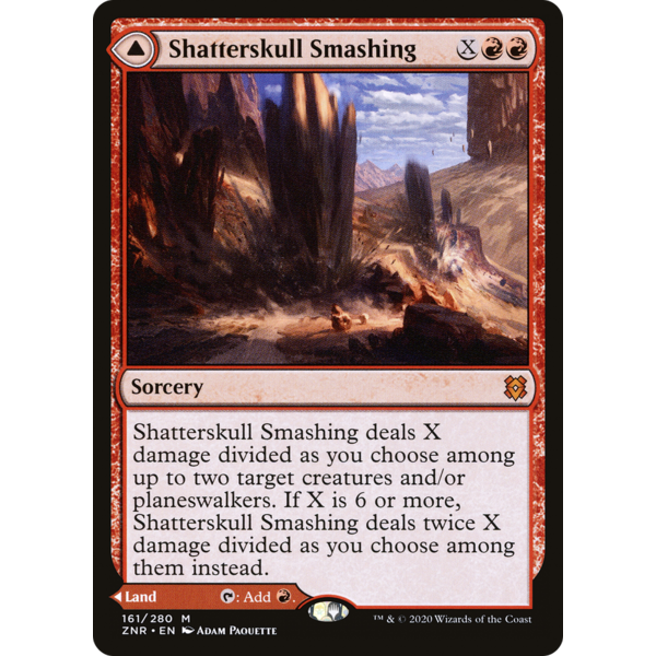 Magic: The Gathering Shatterskull Smashing (161) Lightly Played Foil
