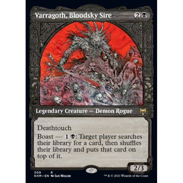 Magic: The Gathering Varragoth, Bloodsky Sire (Showcase) (115) Lightly Played