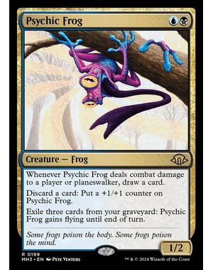 Magic: The Gathering Psychic Frog (199) Lightly Played