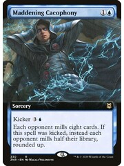 Magic: The Gathering Maddening Cacophony (Extended Art) (330) Lightly Played
