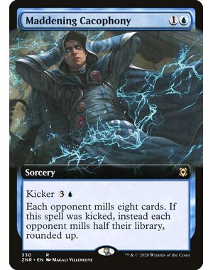 Magic: The Gathering Maddening Cacophony (Extended Art) (330) Lightly Played
