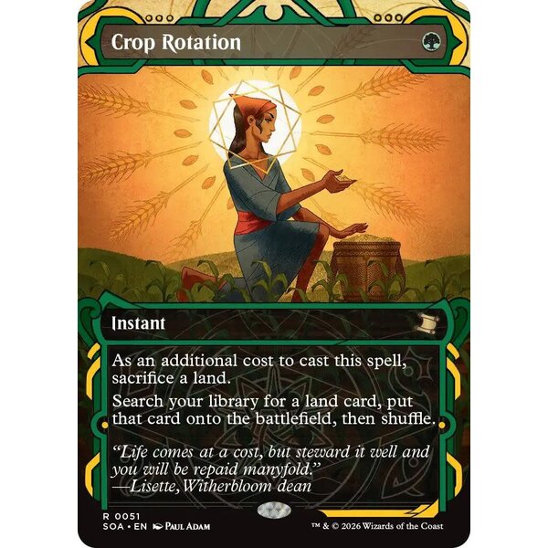 Magic: The Gathering Crop Rotation (051) Lightly Played