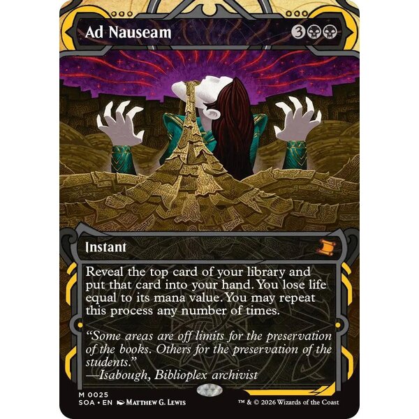 Magic: The Gathering Ad Nauseam (025) Near Mint