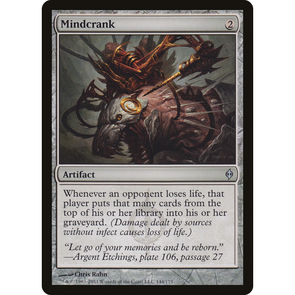 Magic: The Gathering Mindcrank (144) Lightly Played
