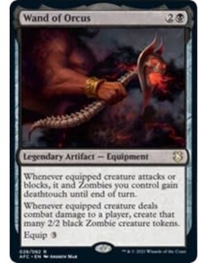 Magic: The Gathering Wand of Orcus (028) Lightly Played