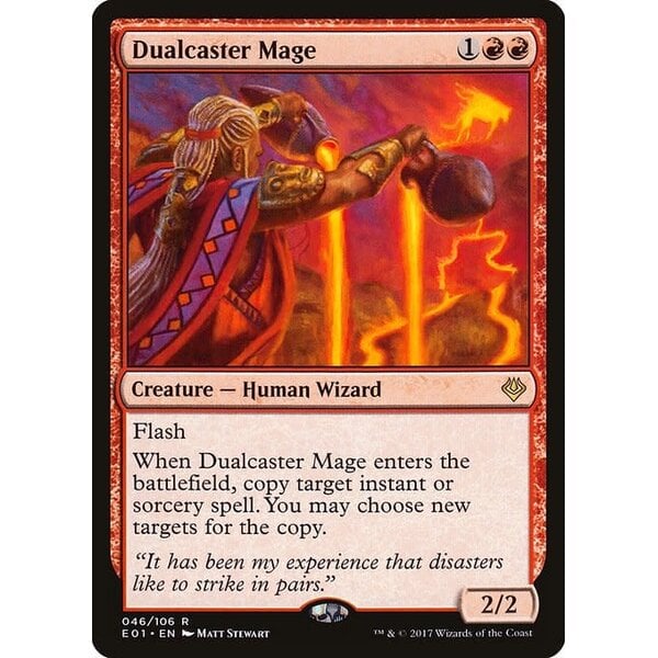 Magic: The Gathering Dualcaster Mage (046) Lightly Played
