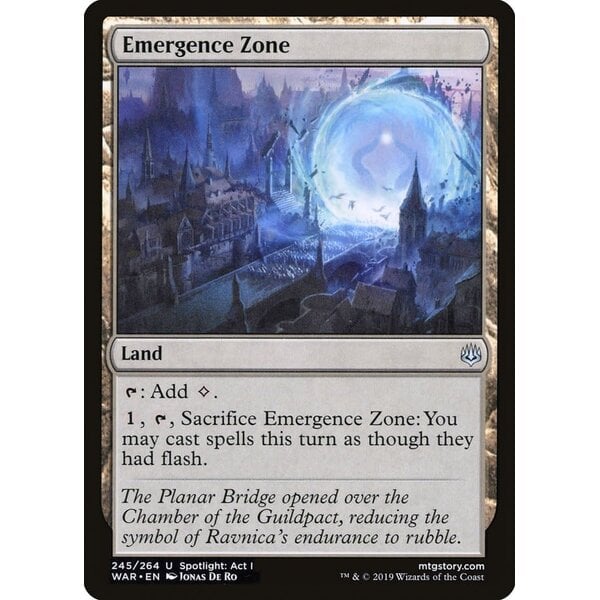 Magic: The Gathering Emergence Zone (245) Lightly Played