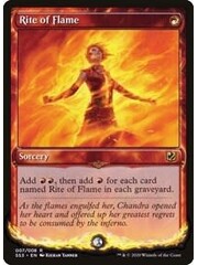 Magic: The Gathering Rite of Flame (007) Lightly Played