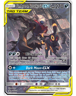 Pokemon Umbreon & Darkrai GX (SM241) Near Mint Holofoil