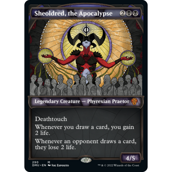Magic: The Gathering Sheoldred, the Apocalypse (Showcase) (290) Lightly Played