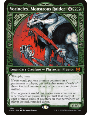 Magic: The Gathering Vorinclex, Monstrous Raider (Showcase) (320) Lightly Played