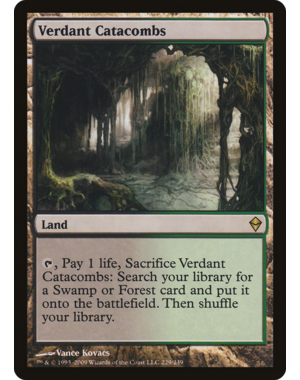 Magic: The Gathering Verdant Catacombs (229) Lightly Played