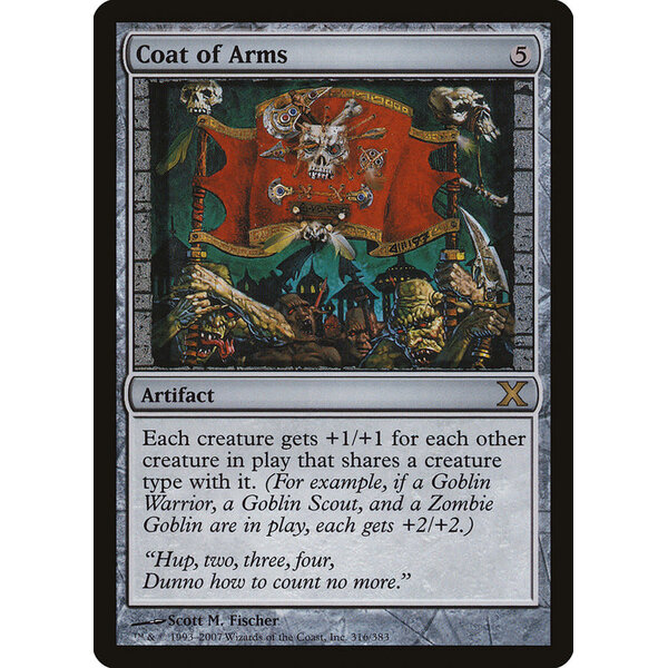 Magic: The Gathering Coat of Arms (316) Lightly Played