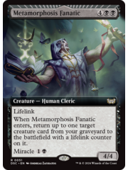 Magic: The Gathering Metamorphosis Fanatic (Extended Art) (051) Lightly Played