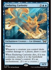 Magic: The Gathering Enduring Curiosity (051) Lightly Played Foil