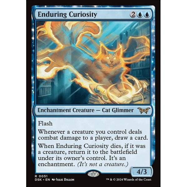 Magic: The Gathering Enduring Curiosity (051) Lightly Played Foil