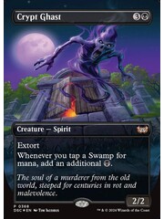 Magic: The Gathering Crypt Ghast (Borderless) (368) Lightly Played Foil