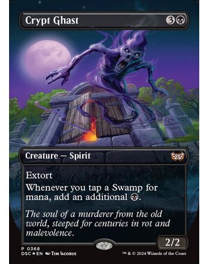Magic: The Gathering Crypt Ghast (Borderless) (368) Lightly Played Foil
