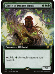 Magic: The Gathering Circle of Dreams Druid (Extended Art) (383) Lightly Played Foil