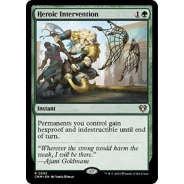 Magic: The Gathering Heroic Intervention (295) Lightly Played