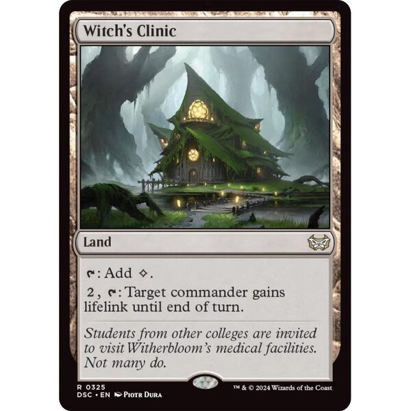 Magic: The Gathering Witch's Clinic (325) Lightly Played