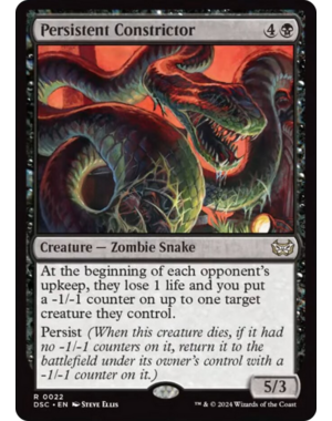 Magic: The Gathering Persistent Constrictor (022) Near Mint
