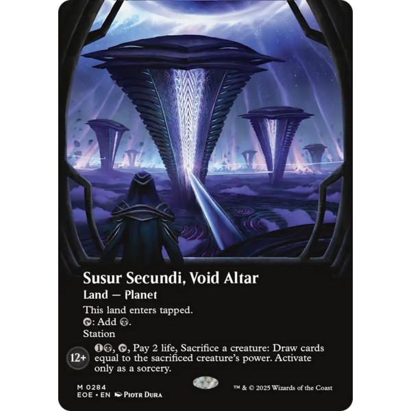 Magic: The Gathering Susur Secundi, Void Altar (Borderless) (284) Near Mint