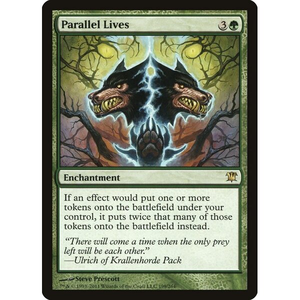 Magic: The Gathering Parallel Lives (199) Moderately Played