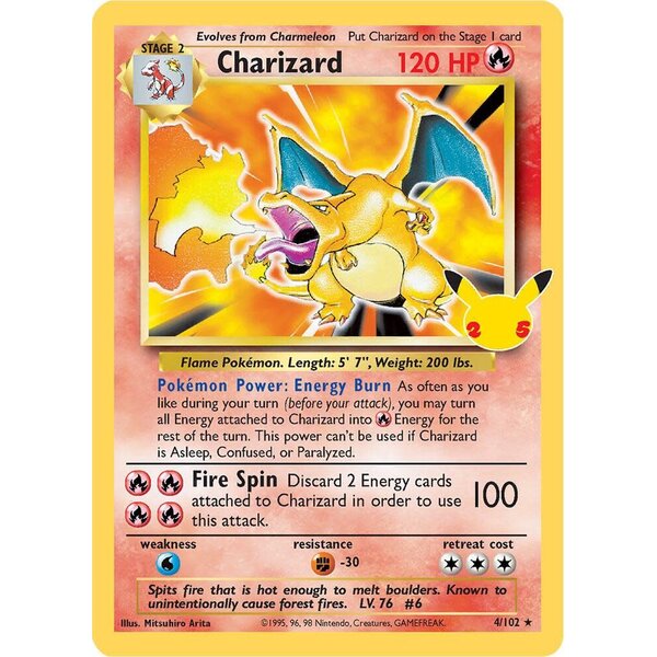 Pokemon Charizard (004) Near Mint Holofoil
