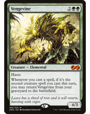 Magic: The Gathering Vengevine (189) Lightly Played