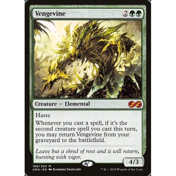 Magic: The Gathering Vengevine (189) Lightly Played  Foil