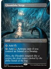 Magic: The Gathering Gloomlake Verge (Borderless) (331) Lightly Played