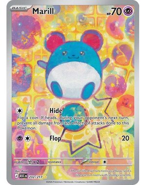 Pokemon Marill (232) Near Mint Holofoil
