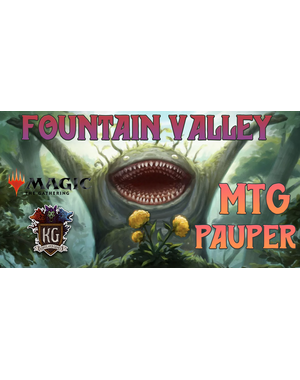 Magic: The Gathering 8/27/26 Fountain Valley MTG Pauper Thursday 630 PM
