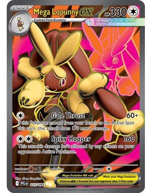 Pokemon Mega Lopunny ex (115) Lightly Played Holofoil