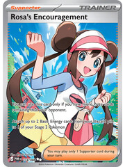Pokemon Rosa's Encouragement (114) Lightly Played Holofoil