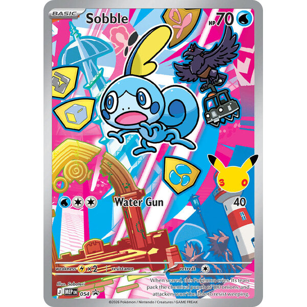 Pokemon Sobble (054) Lightly Played Holofoil